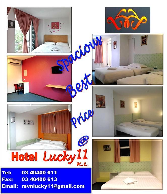 Lucky 11 Hotel Kuala Lumpur Kültér fotó